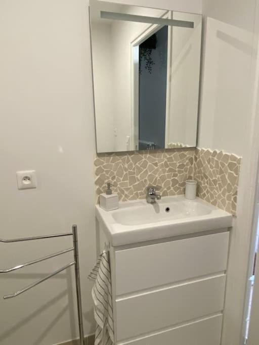 Appart Renove En Duplex Avec Terrasse Et Garage Bouleurs Dış mekan fotoğraf