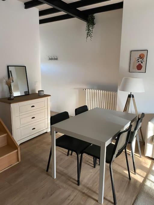 Appart Renove En Duplex Avec Terrasse Et Garage Bouleurs Dış mekan fotoğraf